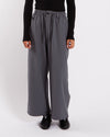 Y-3 Wool Straight Leg Pants Grey