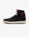 Air Jordan 1 High, Fight Club, black sneaker, women, side view