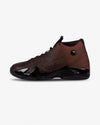 Air Jordan 14 Retro SP x Mowalola Black/Burnt Red