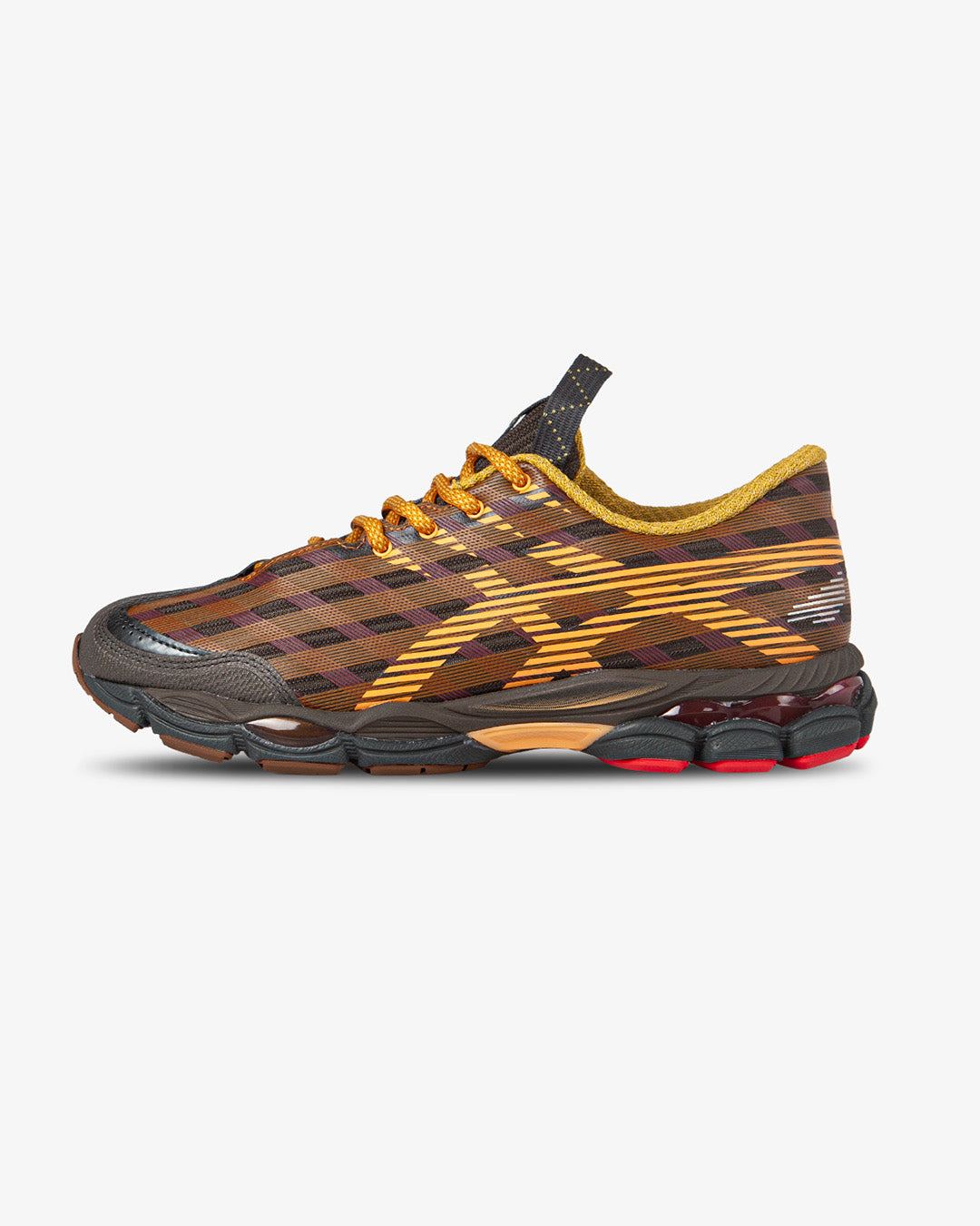Asics US8-S GEL-SJ33 Black Coffee Orange Lily Asics US8-S GEL-SJ33 Black Coffee Orange Lily