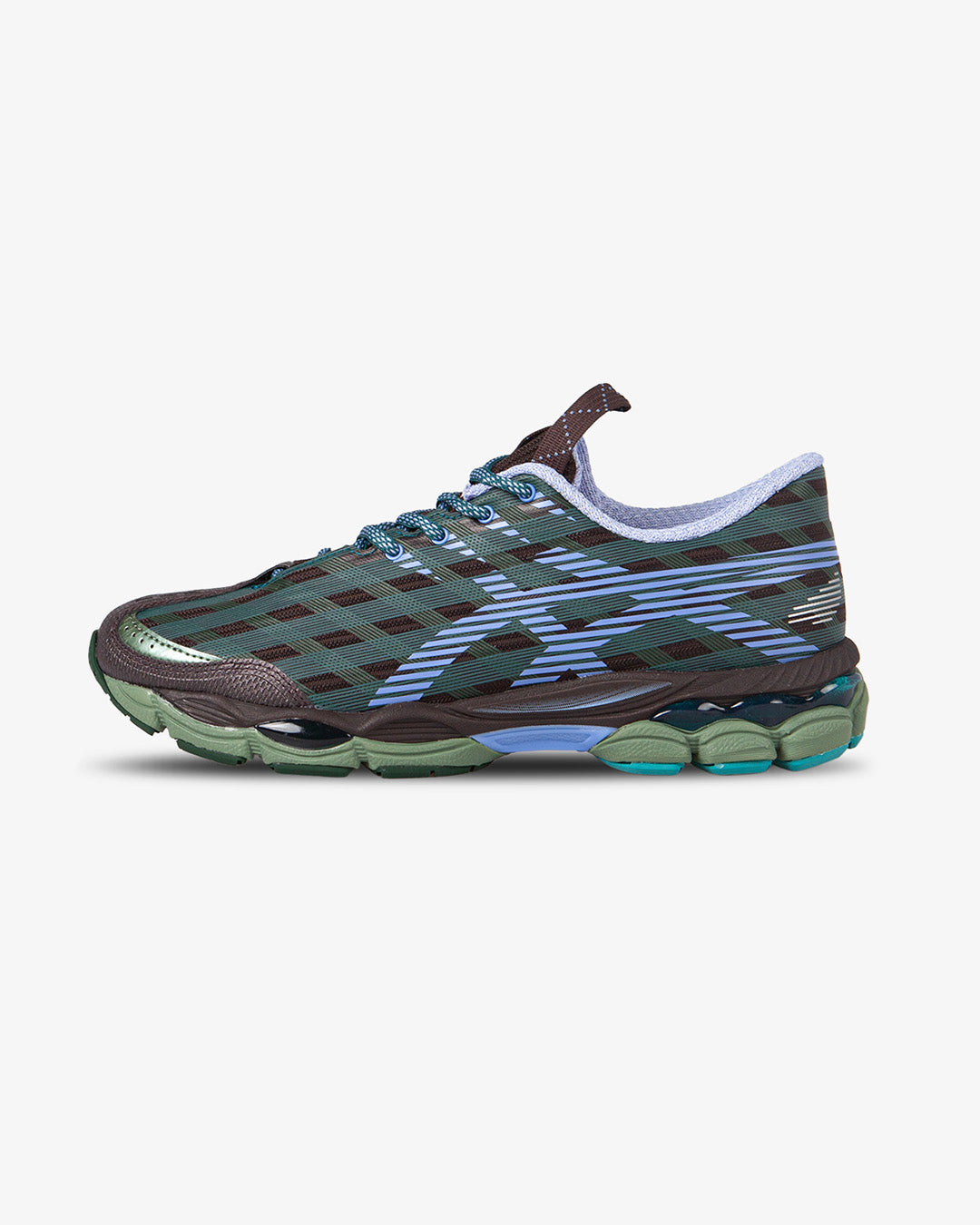 Asics US8-S GEL-SJ33 Roasted Coffee Periwinkle Blue Asics US8-S GEL-SJ33 Roasted Coffee Periwinkle Blue