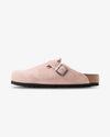 Birkenstock Boston, Pink Clay/Black, side view