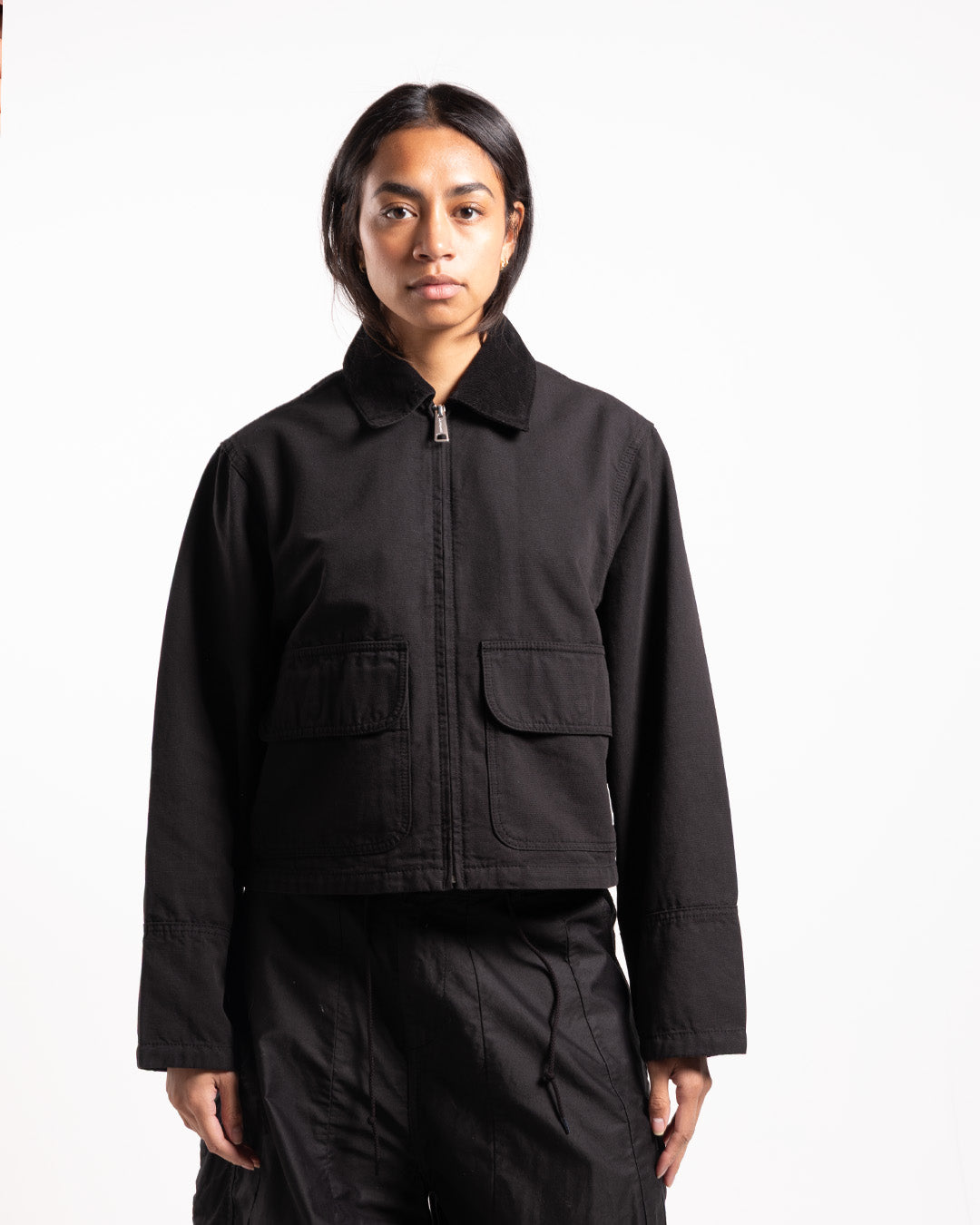 Carhartt WIP W' Prescott Jacket Black Carhartt WIP W' Prescott Jacket Black