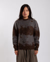 Gramicci Mohair Splatter Sweater Slate