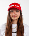 Human Made 5 Panel Twill Cap Red