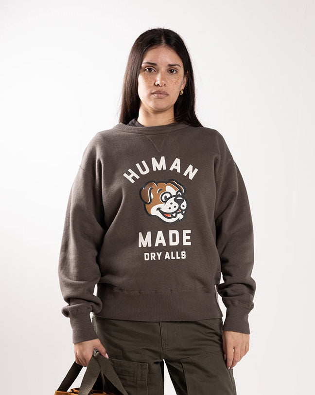 Human Made Tsuriami Sweatshirt Charcoal Human Made Tsuriami Sweatshirt Charcoal