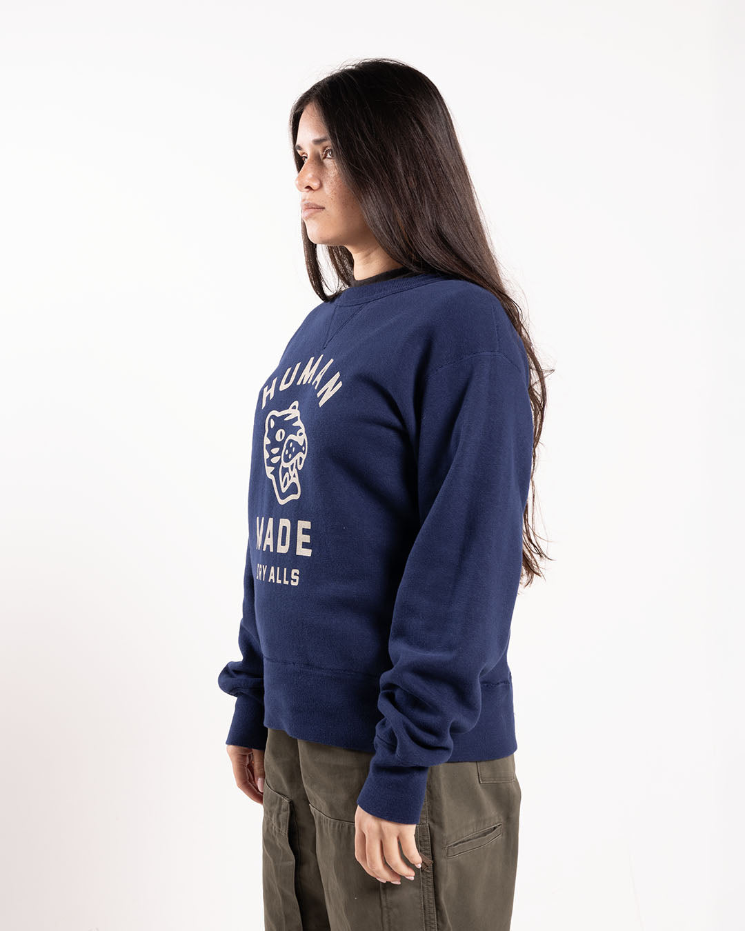 Human Made Tsuriami Sweatshirt Navy Human Made Tsuriami Sweatshirt Navy