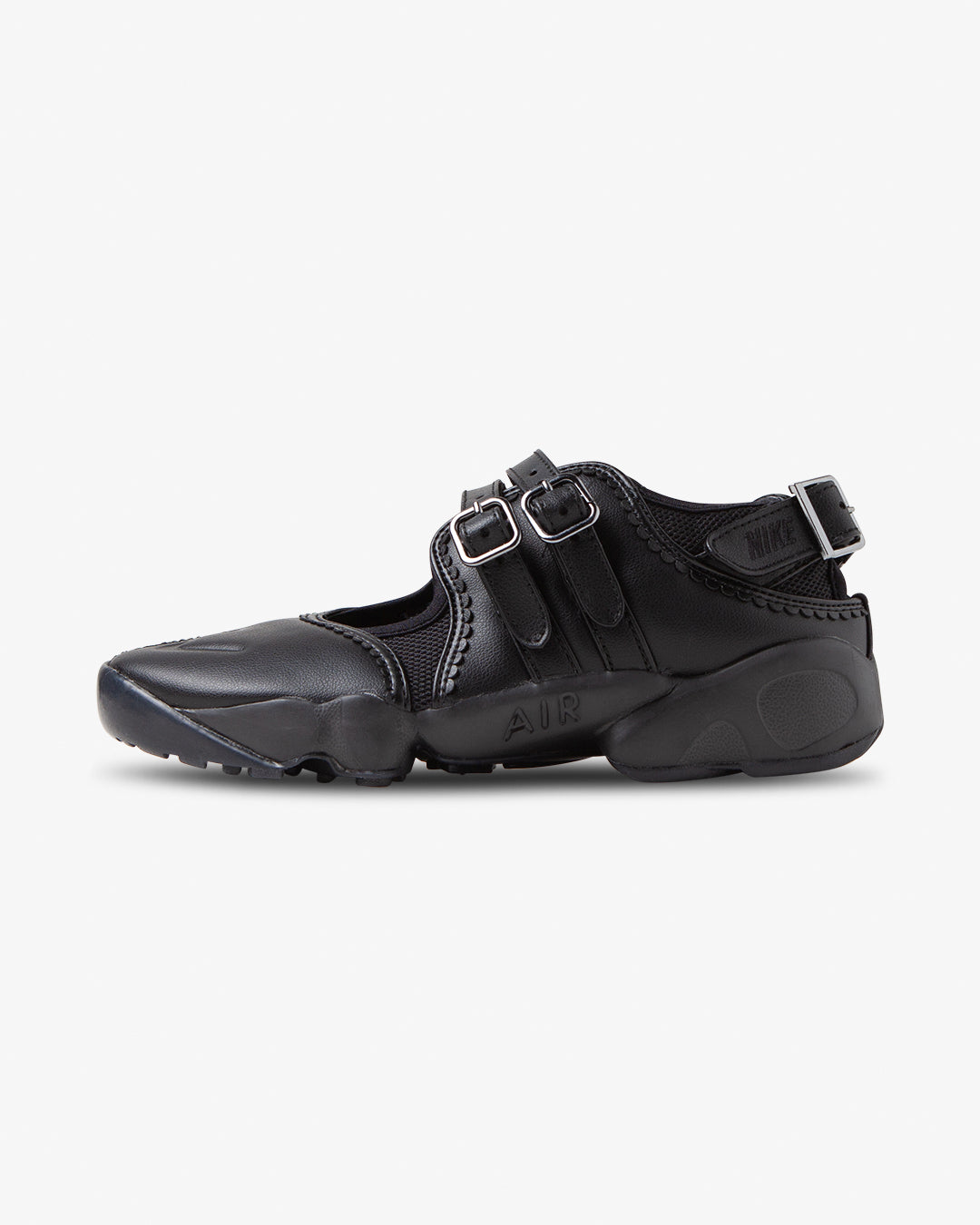 Nike Air Rift Leather Belt Black/Black Nike Air Rift Leather Belt Black/Black