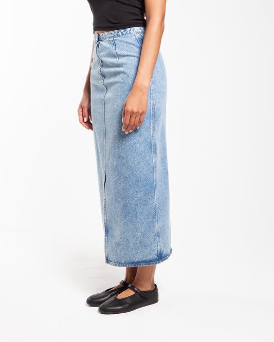 MM6 Maison Margiela Long Skirt Medium Blue