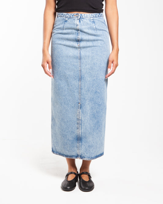 MM6 Maison Margiela Long Skirt Medium Blue