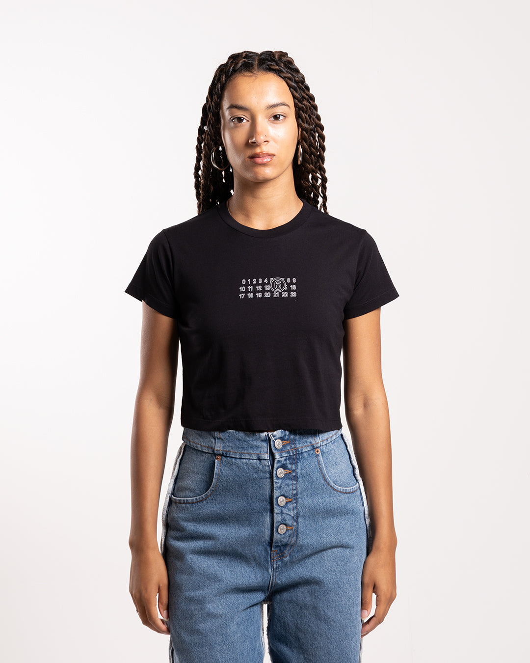 MM6 Maison Margiela T-Shirt Black MM6 Maison Margiela T-Shirt Black