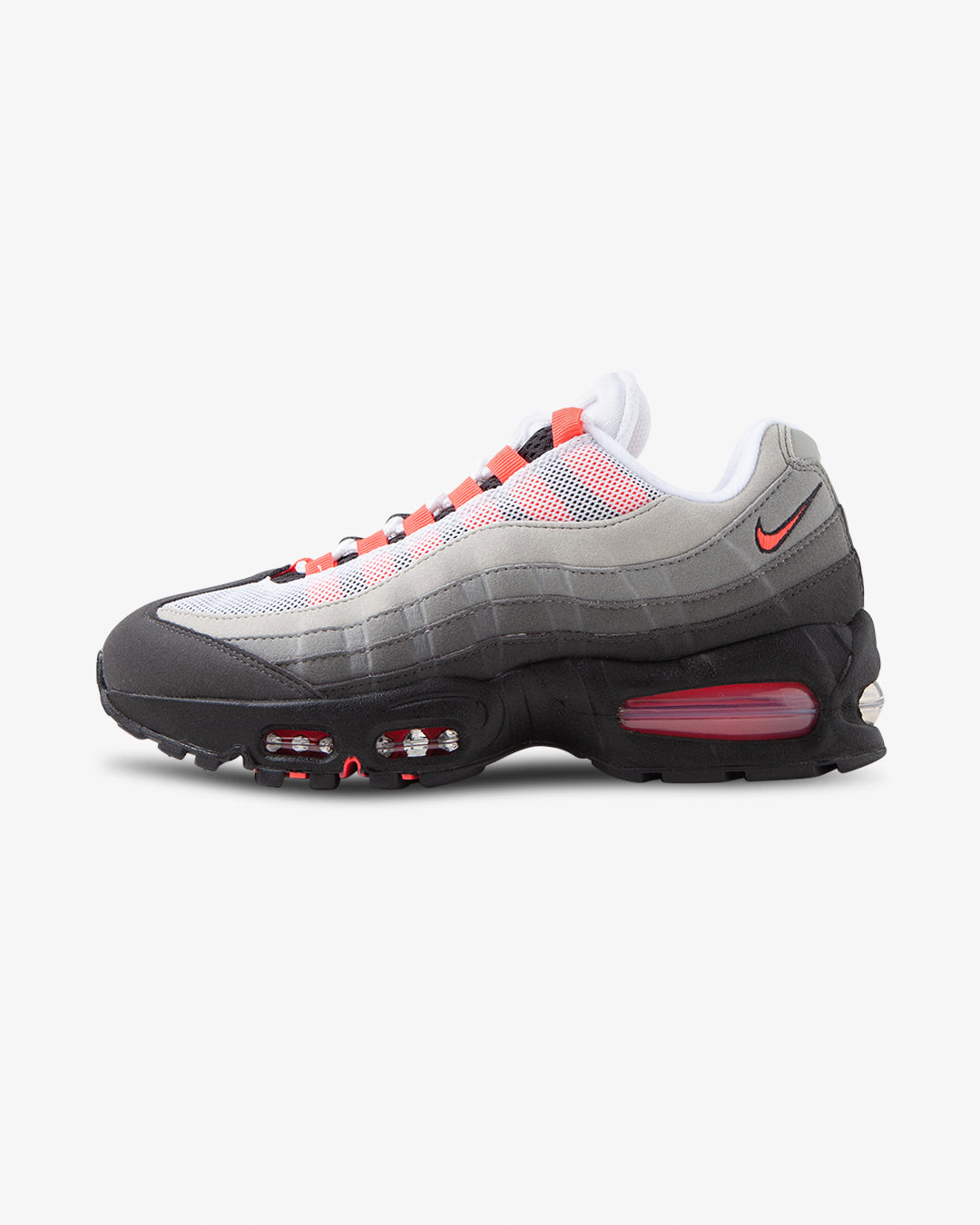 Nike Air Max 95 OG Big Bubble Medium Ash/Solar Red Nike Air Max 95 OG Big Bubble Medium Ash/Solar Red