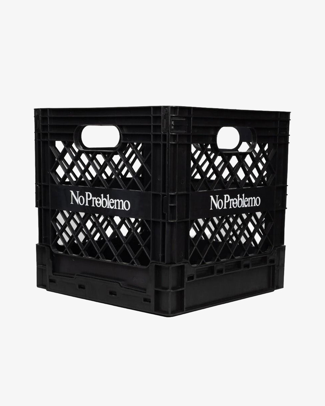 No Problemo Vinyl Crate Black No Problemo Vinyl Crate Black