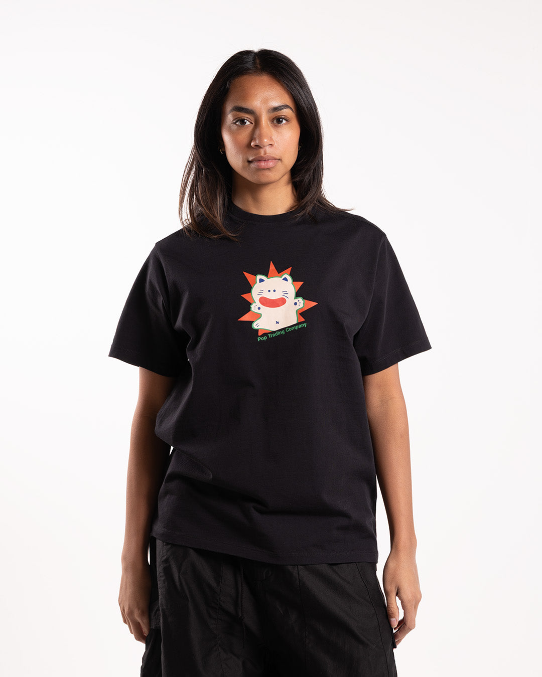 Pop Trading Company Fundation T-Shirt Black Pop Trading Company Fundation T-Shirt Black