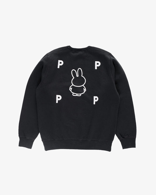 Pop Trading Company x Miffy FS BS Crewneck Sweat Black