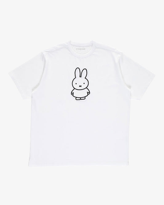 Pop Trading Company x Miffy FS BS Logo T-Shirt White