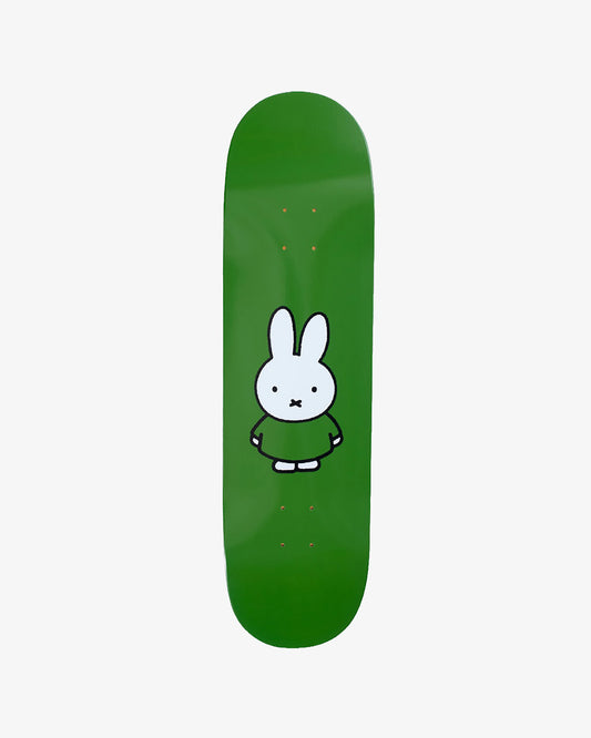 Pop Trading Company x Miffy FS Skateboard 8.5" Green