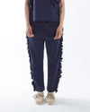 Rhodolirion Swallow Frill Side Pants Navy