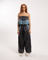Rhodolirion Tube Top Warming Up Suit Charcoal