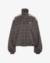 adidas Originals Check Track Top Brown
