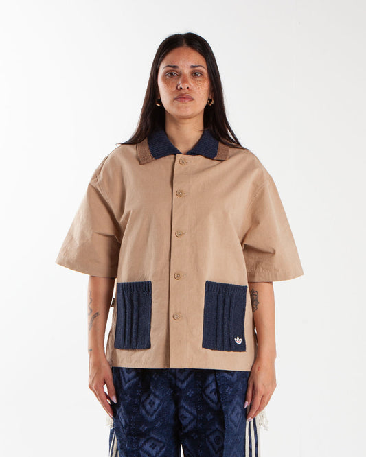 adidas x CLOT Utility Shirt Warm Sand