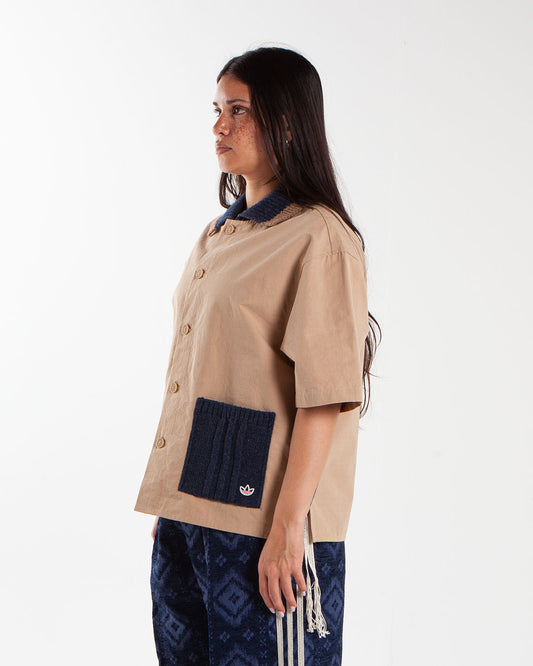 adidas x CLOT Utility Shirt Warm Sand