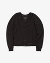 and wander Dolman Cardigan Black