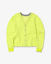 and wander Dolman Cardigan Yellow