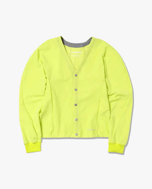 and wander Dolman Cardigan Yellow