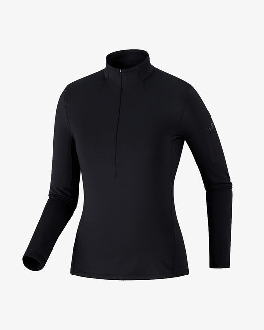 Arc'teryx Rho Zip Neck Women's Black