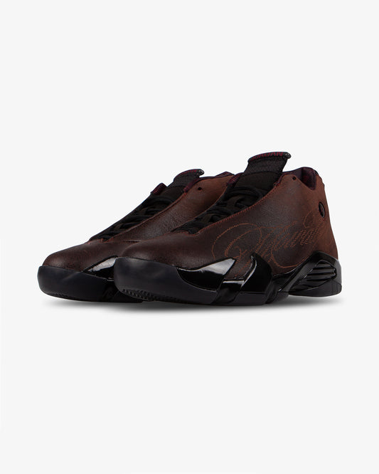 Air Jordan 14 Retro SP x Mowalola Black/Burnt Red