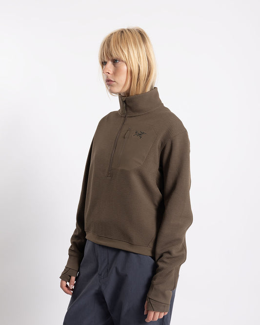Arc'teryx Olera Zip Neck Women's Mongoose