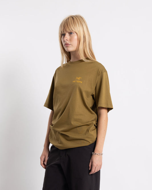 Arc'teryx Kragg SL Cotton Bird Word Shirt SS Bracken/Larch