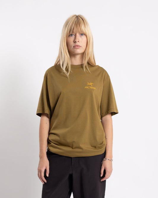 Arc'teryx Kragg SL Cotton Bird Word Shirt SS Bracken/Larch