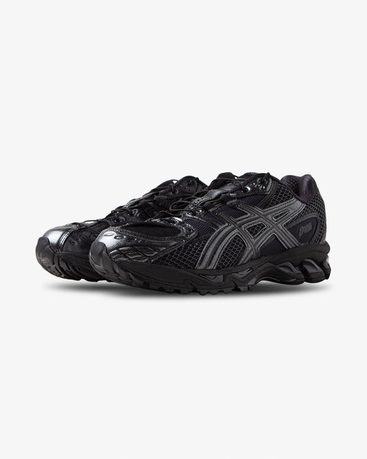 Asics Gel-Nimbus 10.1 x UNAFFECTED Black, women sneaker, front view