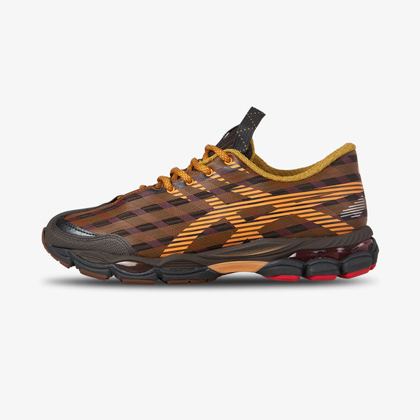 Asics US8-S GEL-SJ33 Black Coffee Orange Lily