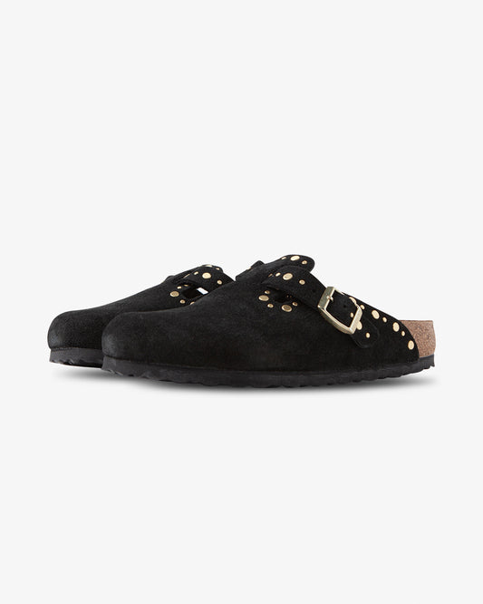 Birkenstock Boston Rivet Black