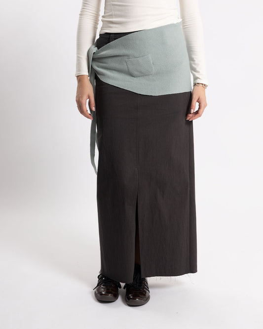 COOR Wool Layered Knit Dusty Mint