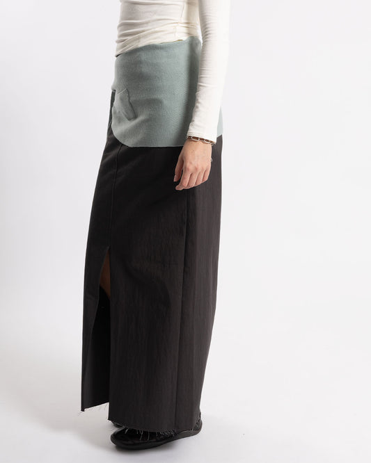 COOR Wool Layered Knit Dusty Mint