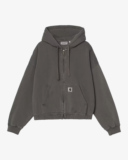 Carhartt WIP W' Hooded Hoggard Jacket Black Garment Dyed