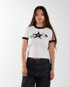 Carhartt WIP W' S/S Outlaw Star Ringer T-Shirt Wax/Black