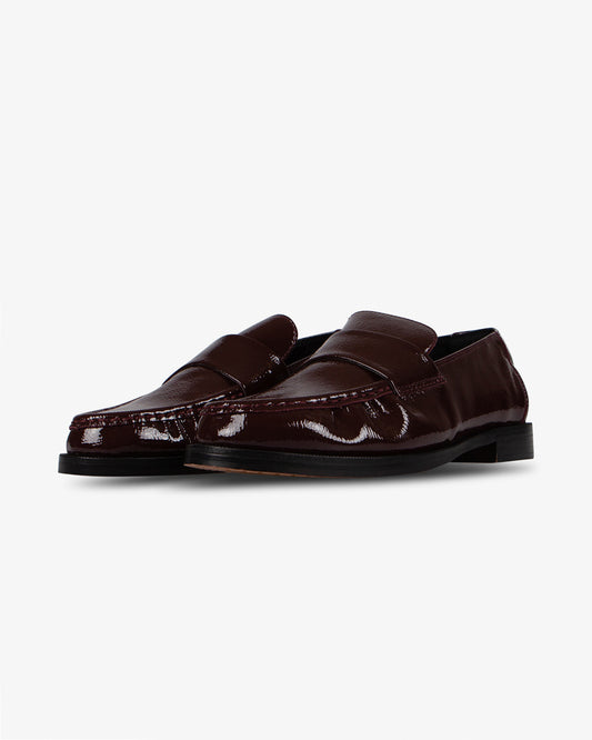 Clarks Straven2 Step Patent Burgundy