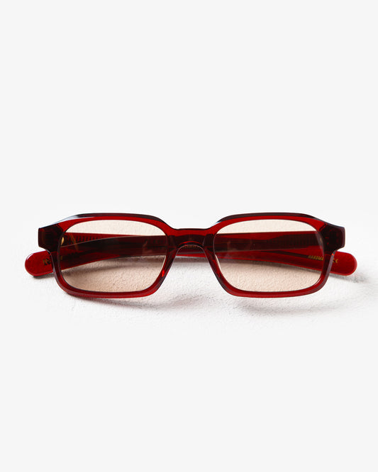 Flatlist Hanky Crystal Burgundy/Peach Lens