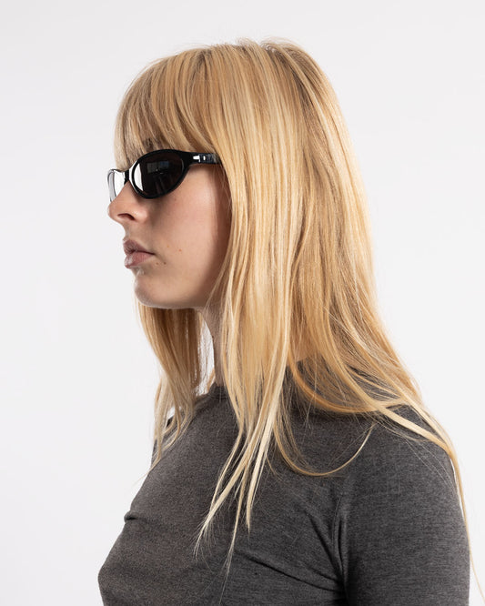 Flatlist Olympia Solid Black/Solid Black Lens