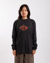 Gramicci Flames L/S Tee Vintage Black
