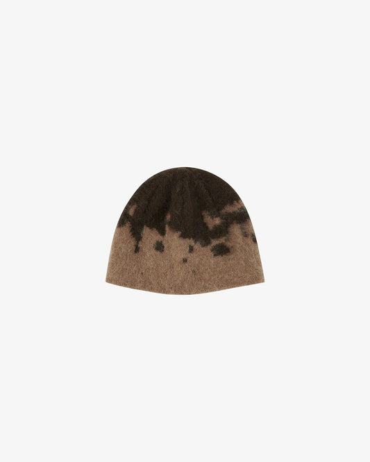 Gramicci Mohair Splatter Beanie Taupe