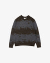 Gramicci Mohair Splatter Sweater Slate