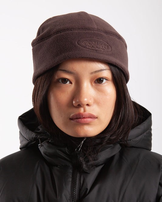 Gramicci Thermal Fleece Beanie Deep Brown
