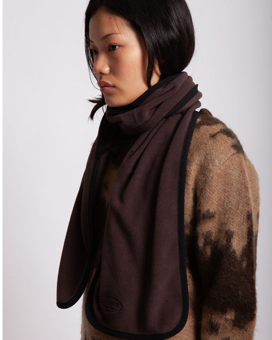 Gramicci Thermal Fleece Scarf Deep Brown