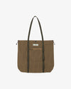 Gramicci Utility Tote Bag Brown Check